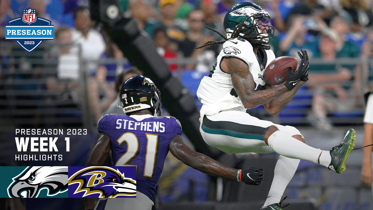 Philadelphia Eagles vs. Baltimore Ravens | 2023 Preseason Week 1 Game Highlights Philadelphia Eagles vs. Baltimore Ravens | 2023 Preseason Week 1 Game Highlights