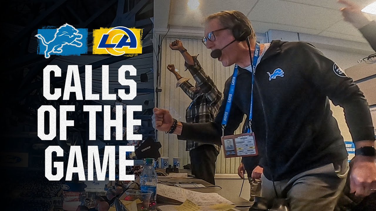 Calls of the Game: Lions earn playoff VICTORY | Lions vs. Rams 2023 Wild Card Round Calls of the Game: Lions earn playoff VICTORY | Lions vs. Rams 2023 Wild Card Round