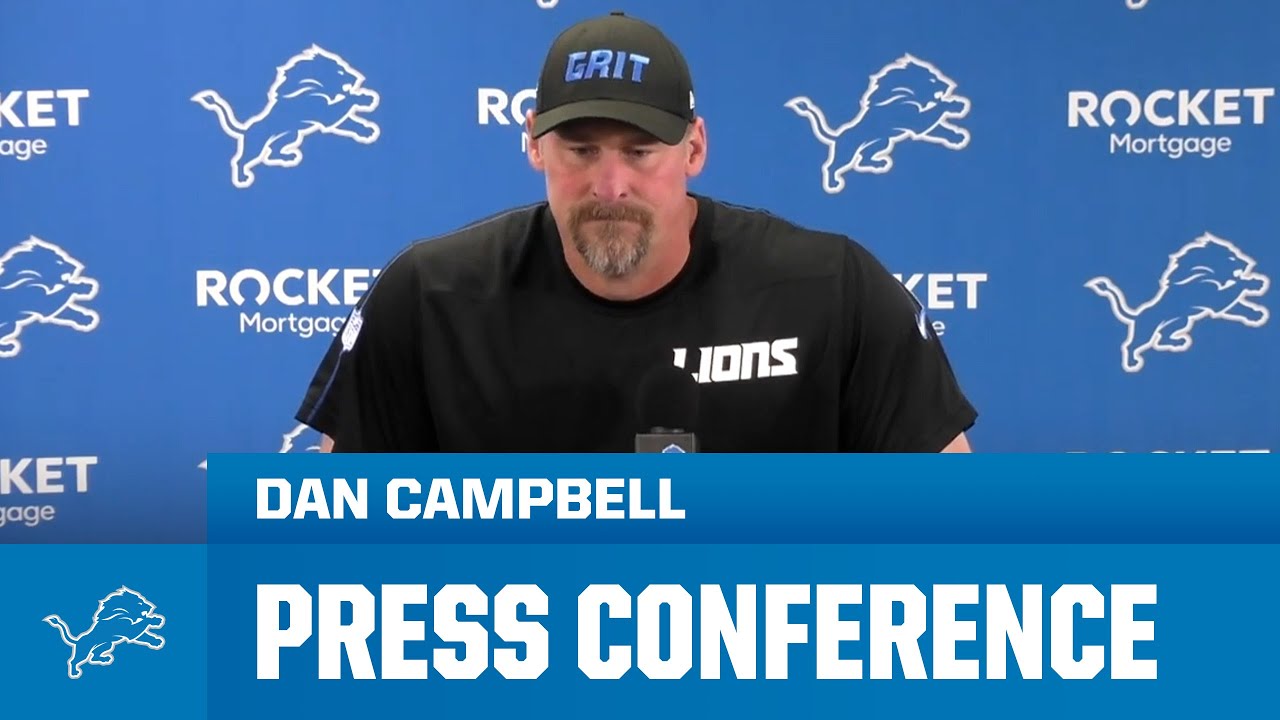 Dan Campbell Press Conference | May 23, 2024 Dan Campbell Press Conference | May 23, 2024