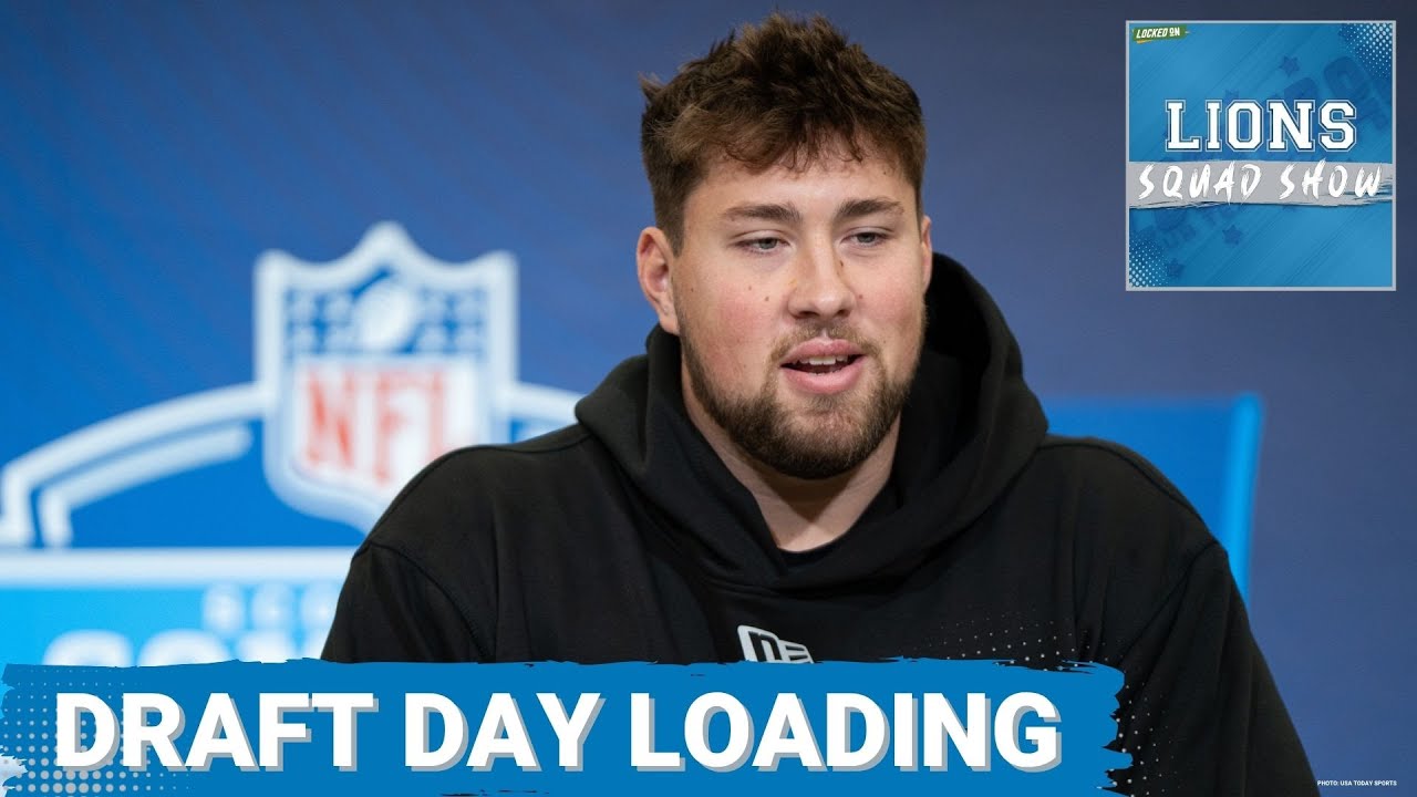 LIONS SQUAD SHOW: FINAL MOCK DRAFTS! Detroit Lions PREPARE For NFL Draft + Jeff Iafrate Joins Us! LIONS SQUAD SHOW: FINAL MOCK DRAFTS! Detroit Lions PREPARE For NFL Draft + Jeff Iafrate Joins Us!