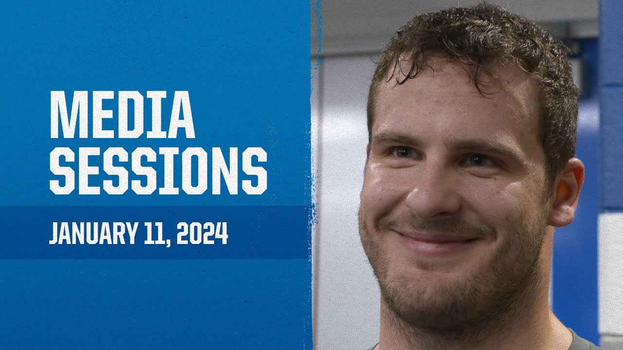 Detroit Lions players meet with the media | January 11, 2024 Detroit Lions players meet with the media | January 11, 2024