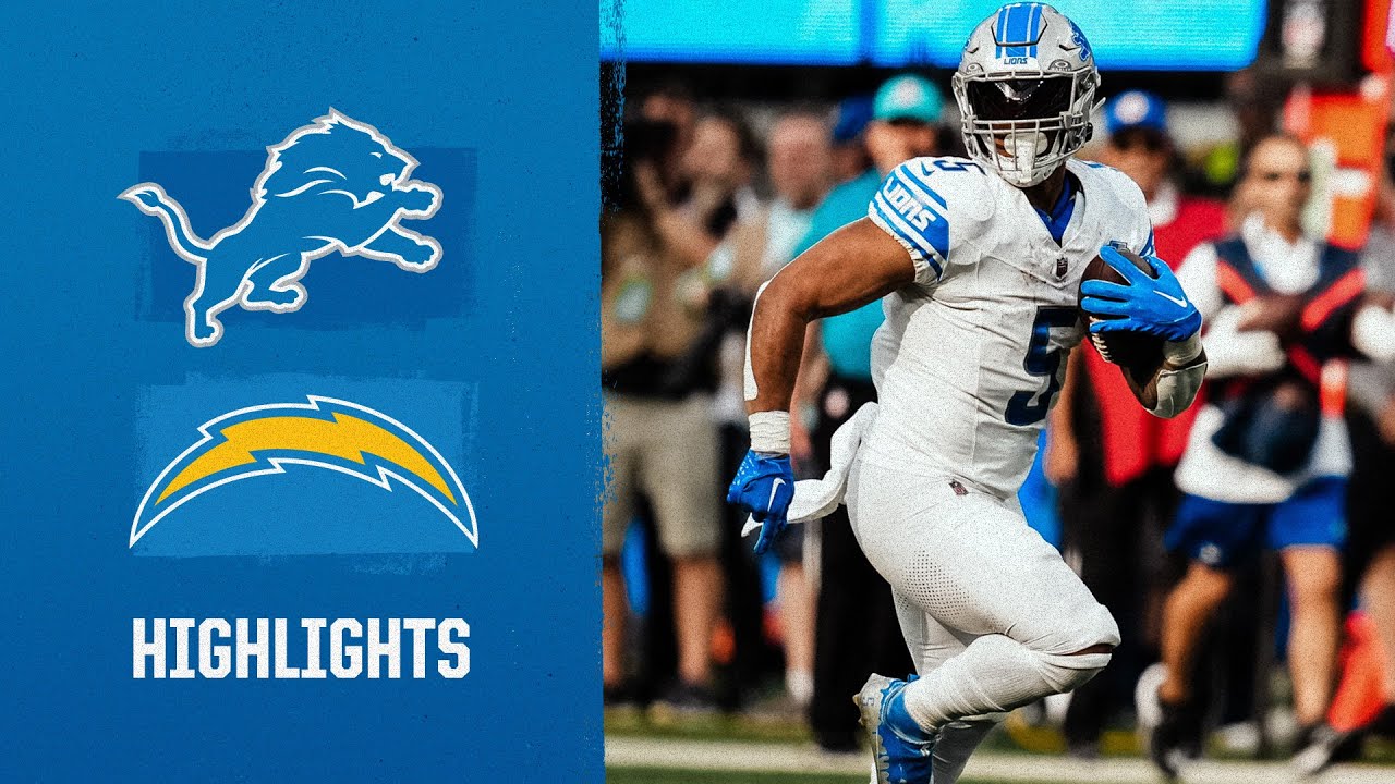 Lions win a SHOOTOUT against the Chargers | 2023 Week 10 Game Highlights Lions win a SHOOTOUT against the Chargers | 2023 Week 10 Game Highlights