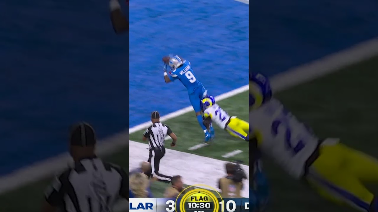 Jared Goff to Jameson Williams 52-YARD TD Jared Goff to Jameson Williams 52-YARD TD