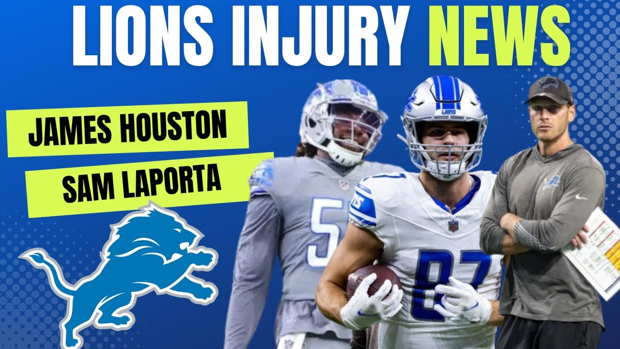 Lions Injury News: James Houston RETURN? Sam LaPorta PRACTICED, Dan Campbell COTY? + Brad Holmes Lions Injury News: James Houston RETURN? Sam LaPorta PRACTICED, Dan Campbell COTY? + Brad Holmes