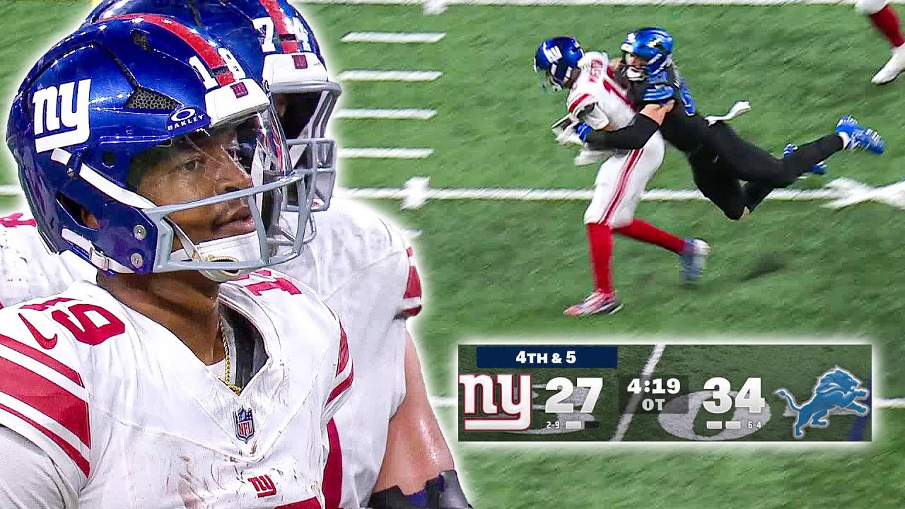 EATING W’S IN DETROIT?! Giants Vs Lions Overtime Ending EATING W’S IN DETROIT?! Giants Vs Lions Overtime Ending
