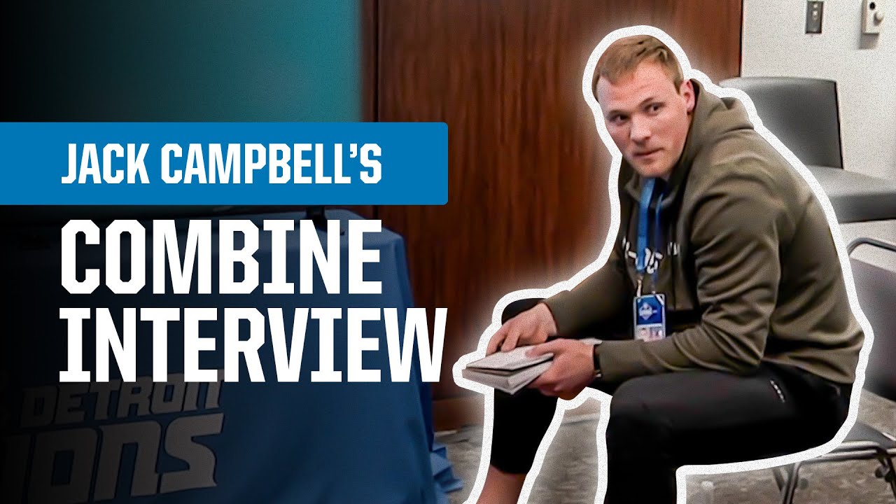 Behind the Scenes: Jack Campbell’s NFL Combine Interview Behind the Scenes: Jack Campbell’s NFL Combine Interview