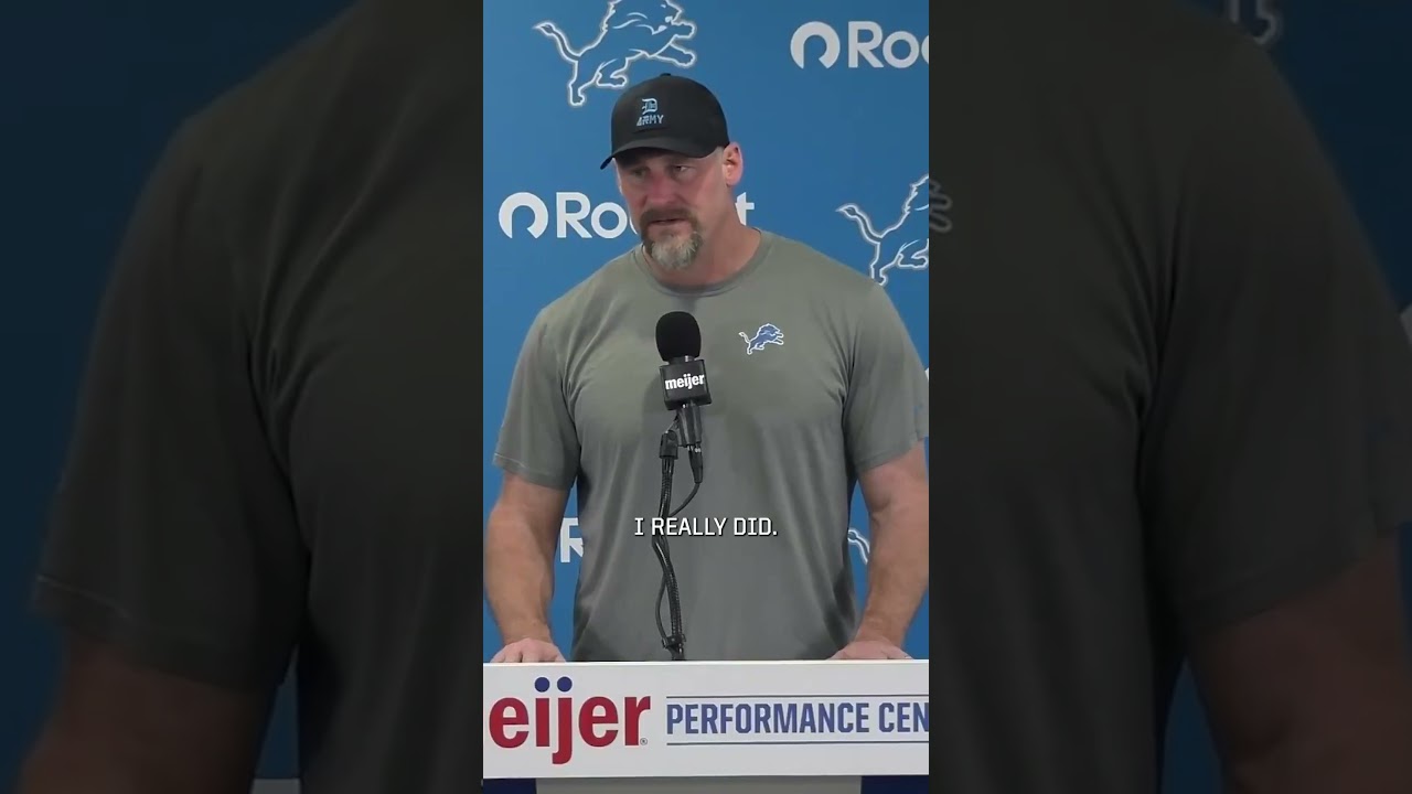 Coach Campbell on Kingsley Eguakun’s first career start | Detroit #Lions #shorts Coach Campbell on Kingsley Eguakun’s first career start | Detroit #Lions #shorts