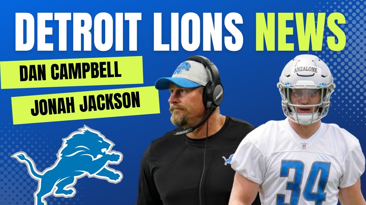 Detroit Lions News: Dan Campbell Press Conference, Alex Anzalone HURT, Jonah Jackson Out Detroit Lions News: Dan Campbell Press Conference, Alex Anzalone HURT, Jonah Jackson Out