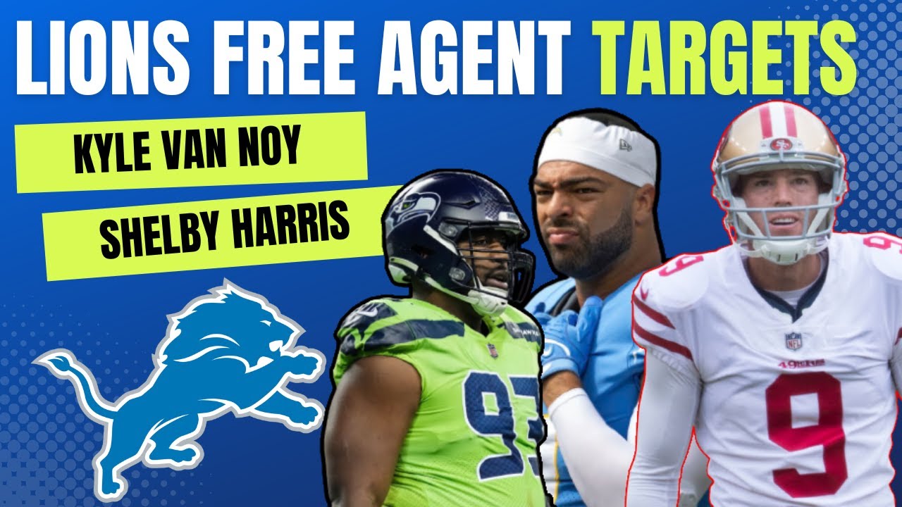 5 NFL Free Agents The Lions Could Sign Reaction Ft. LB Kyle Van Noy & DT Shelby Harris 5 NFL Free Agents The Lions Could Sign Reaction Ft. LB Kyle Van Noy & DT Shelby Harris