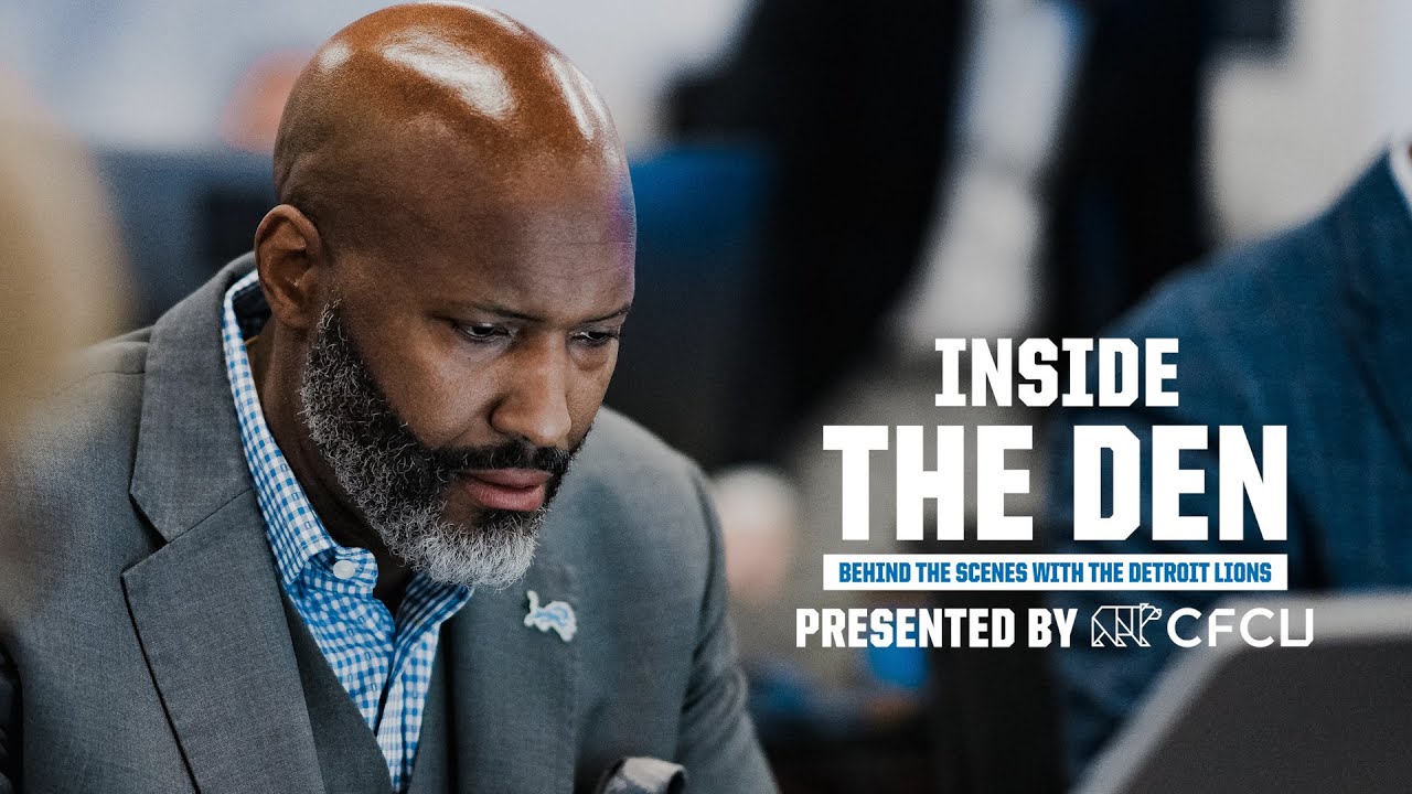 Inside the Den 2023 Episode 3: Behind the Scenes of the Lions’ 2023 NFL Draft Inside the Den 2023 Episode 3: Behind the Scenes of the Lions’ 2023 NFL Draft