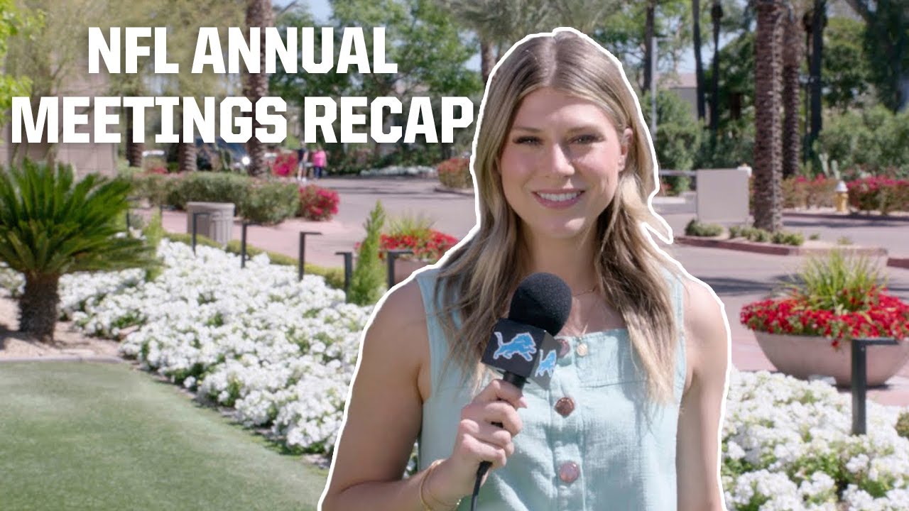 Dannie Rogers recaps 2023 NFL Annual Meetings Dannie Rogers recaps 2023 NFL Annual Meetings
