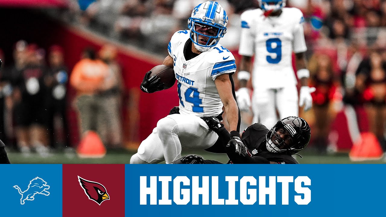 David Montgomery’s 100-yard game leads Lions to road win | Lions vs. Cardinals NFL Week 3 highlights David Montgomery’s 100-yard game leads Lions to road win | Lions vs. Cardinals NFL Week 3 highlights