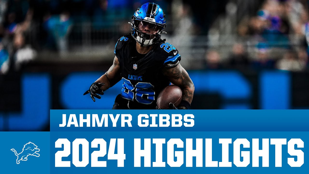 Jahmyr Gibbs highlights | 2024 Detroit Lions Jahmyr Gibbs highlights | 2024 Detroit Lions
