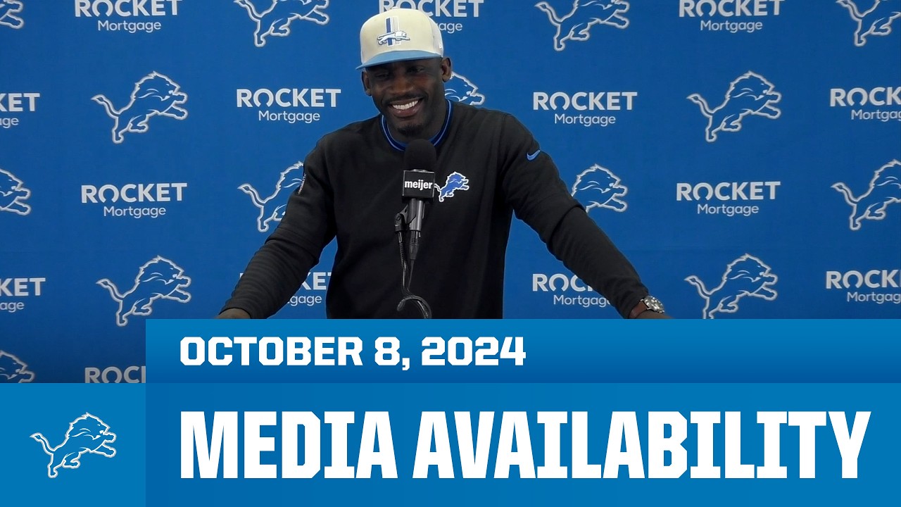 Detroit Lions assistant coaches meet with the media | October 8, 2024 Detroit Lions assistant coaches meet with the media | October 8, 2024