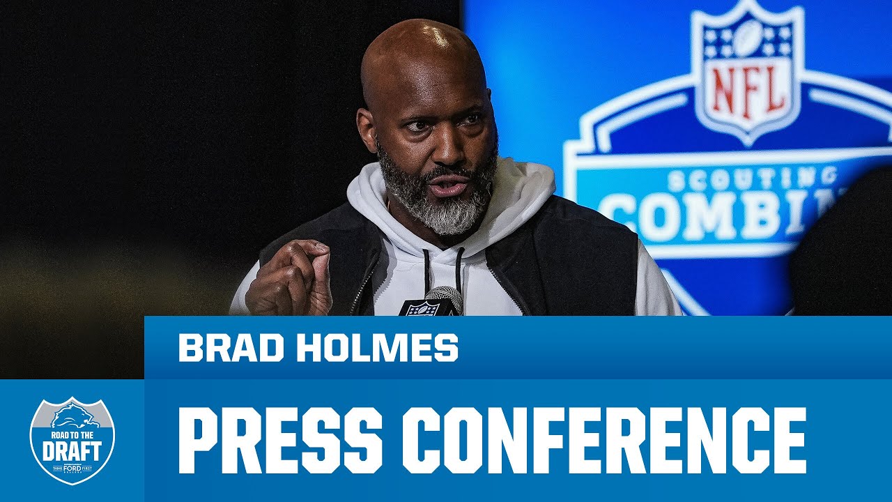 Brad Holmes Press Conference | Feb. 27, 2024 Brad Holmes Press Conference | Feb. 27, 2024