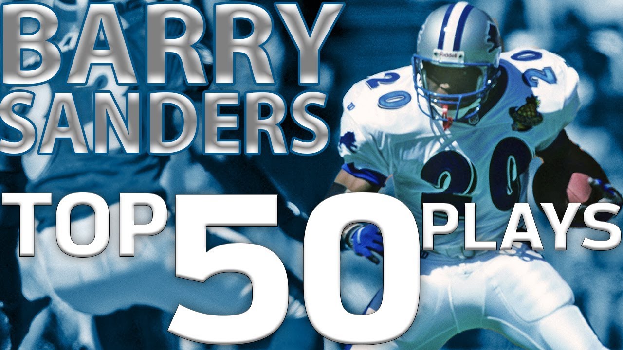 Barry Sanders Top 50 Most Ridiculous Plays of All-Time | NFL Highlights Barry Sanders Top 50 Most Ridiculous Plays of All-Time | NFL Highlights
