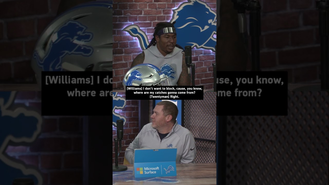 “A selfless team.” – Jamaal Williams | Detroit Lions “A selfless team.” – Jamaal Williams | Detroit Lions
