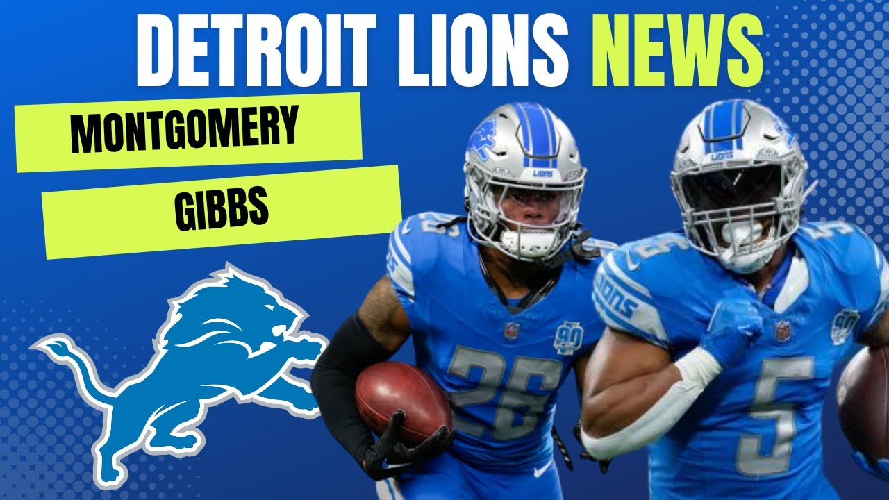 Detroit Lions News: David Montgomery healthy, Gibbs or Montgomery? Lions vs. Chargers Detroit Lions News: David Montgomery healthy, Gibbs or Montgomery? Lions vs. Chargers