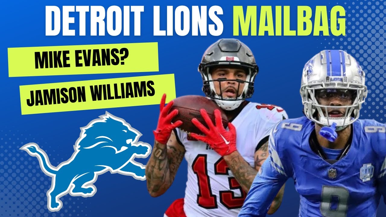Detroit Lions Mailbag: Sign Mike Evans? Jameson Williams Breakout Season? Re-Sign Craig Reynolds? Detroit Lions Mailbag: Sign Mike Evans? Jameson Williams Breakout Season? Re-Sign Craig Reynolds?