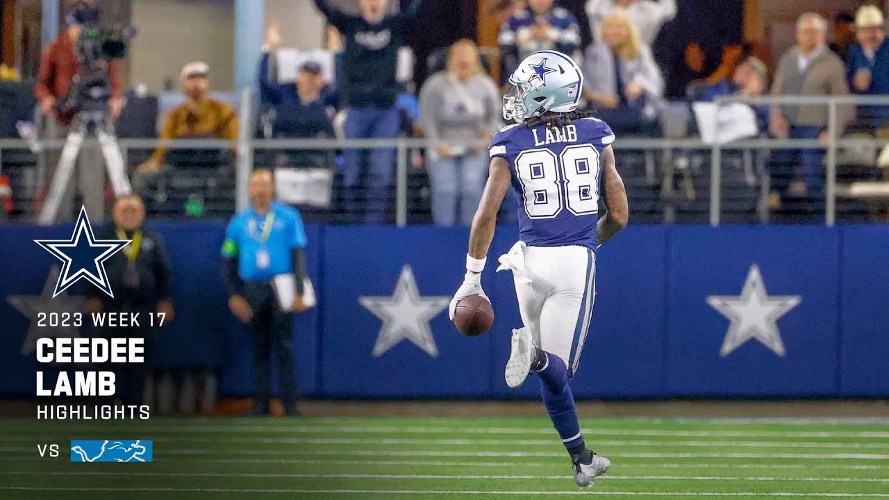 An Incredible Game to Top Off CeeDee Lamb’s Historic Season | Week 17 An Incredible Game to Top Off CeeDee Lamb’s Historic Season | Week 17