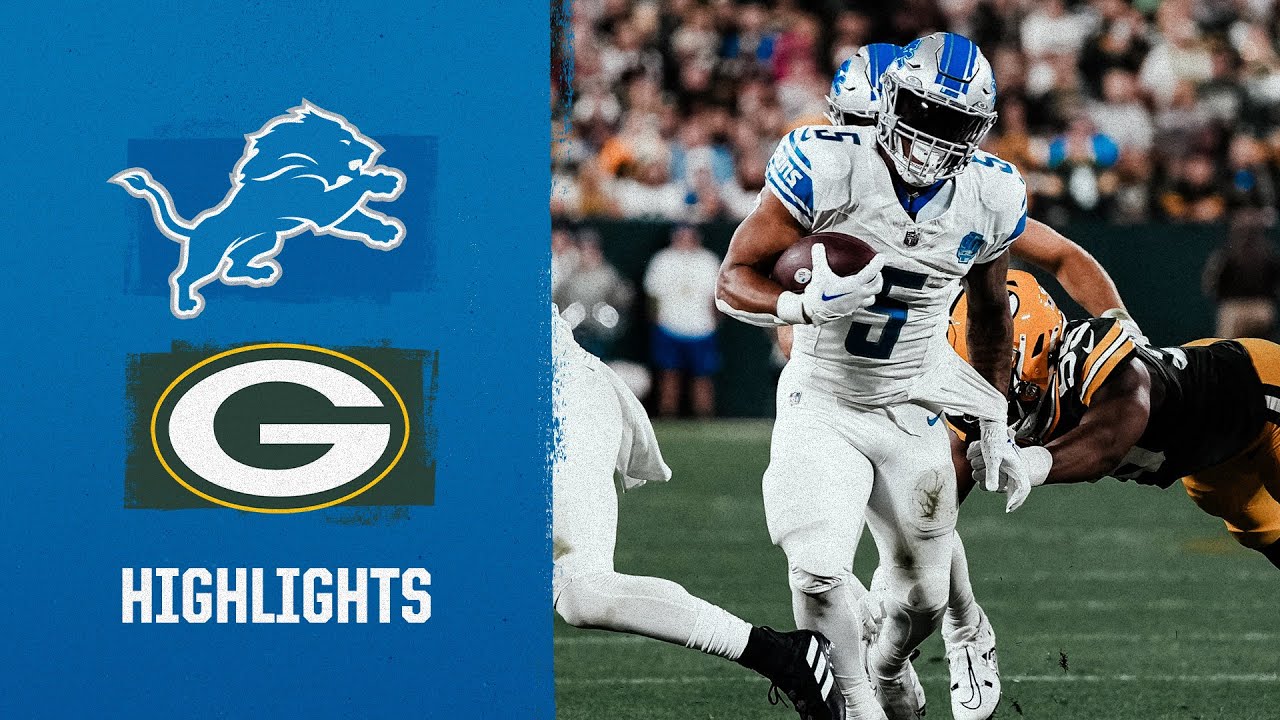 David Montgomery’s HUGE night leads to a Lions win against the Packers | 2023 Week 4 Game Highlights David Montgomery’s HUGE night leads to a Lions win against the Packers | 2023 Week 4 Game Highlights