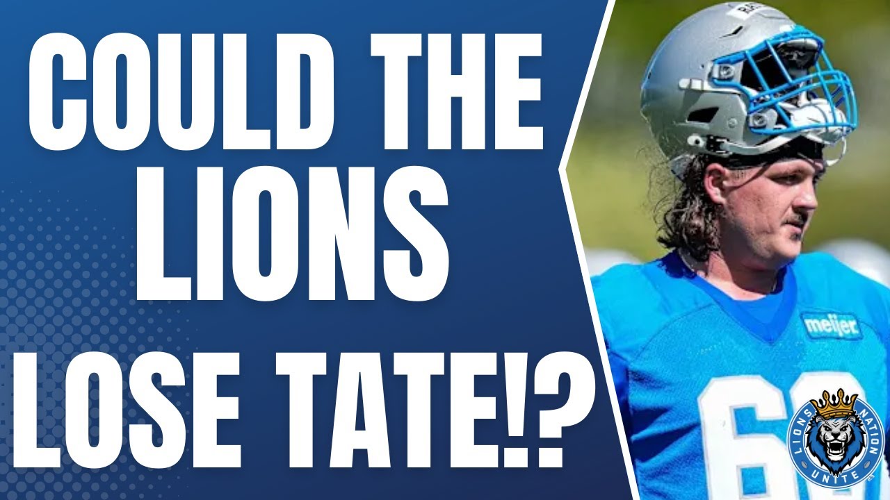 Are The Detroit Lions At Risk Of LOSING Tate Ratledge!? Are The Detroit Lions At Risk Of LOSING Tate Ratledge!?