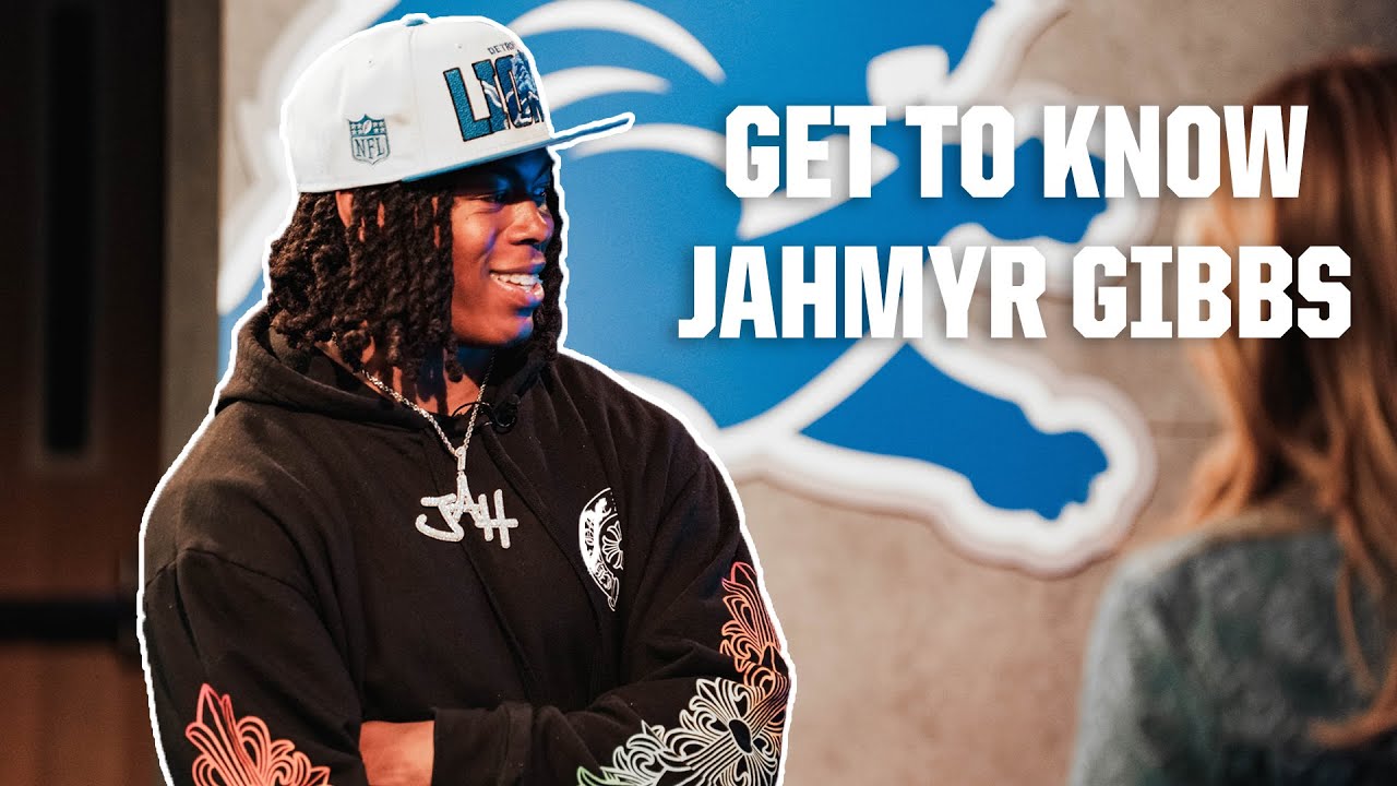1-on-1 with Jahmyr Gibbs 1-on-1 with Jahmyr Gibbs