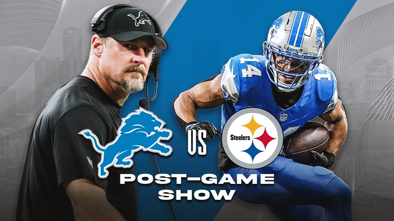 Detroit Lions vs. Pittsburgh Steelers LIVE Postgame | December 21st, 2025 Detroit Lions vs. Pittsburgh Steelers LIVE Postgame | December 21st, 2025