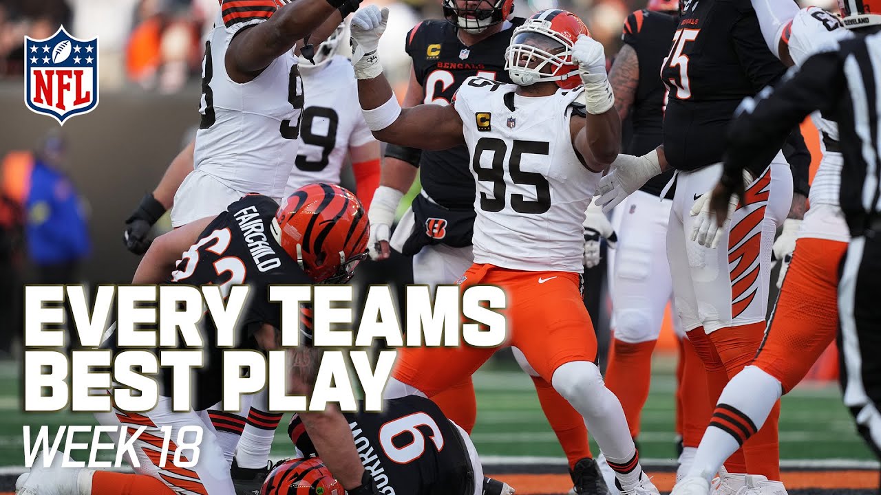 Every Teams’ Best Play of Week 18 | 2025 NFL Season Every Teams’ Best Play of Week 18 | 2025 NFL Season