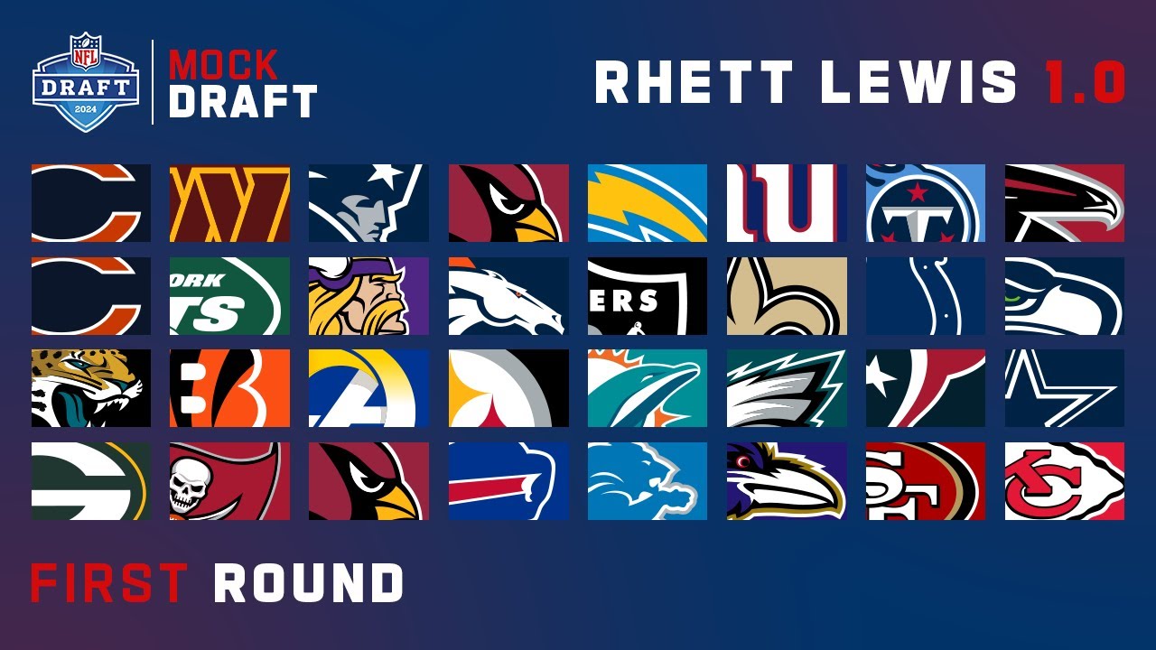 2024 FULL First Round Mock Draft: Rhett Lewis 1.0 2024 FULL First Round Mock Draft: Rhett Lewis 1.0