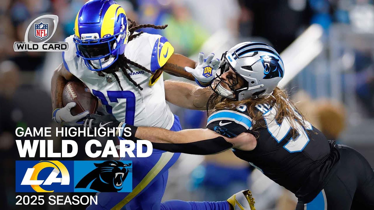 Los Angeles Rams vs. Carolina Panthers Game Highlights | NFL 2025 Season Wild Card Los Angeles Rams vs. Carolina Panthers Game Highlights | NFL 2025 Season Wild Card