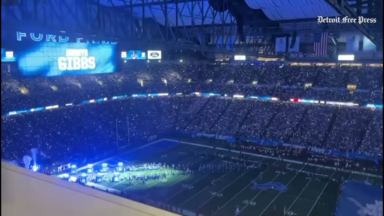 Watch Detroit Lions starting lineup introductions before NFL playoff game vs. Washington Commanders Watch Detroit Lions starting lineup introductions before NFL playoff game vs. Washington Commanders