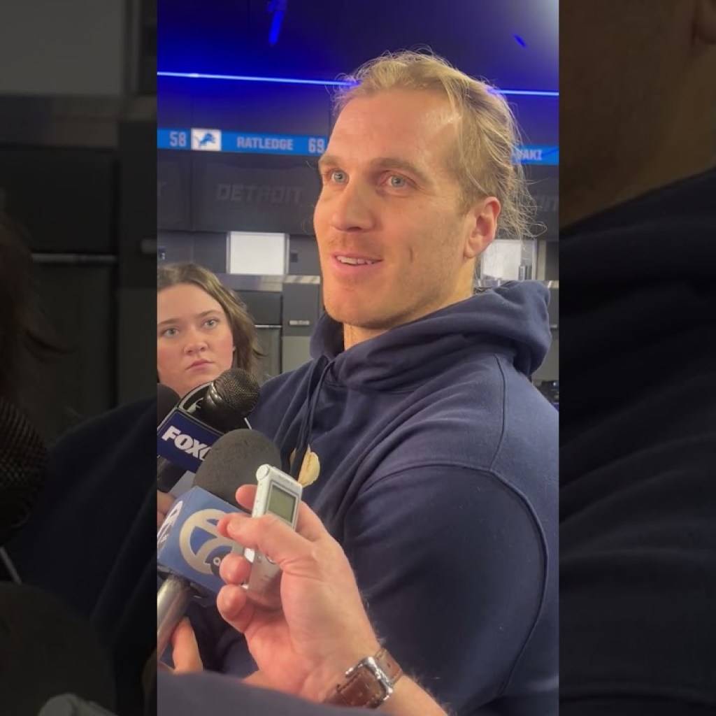 Detroit Lions LB Alex Anzalone on returning to Detroit in 2026 Detroit Lions LB Alex Anzalone on returning to Detroit in 2026