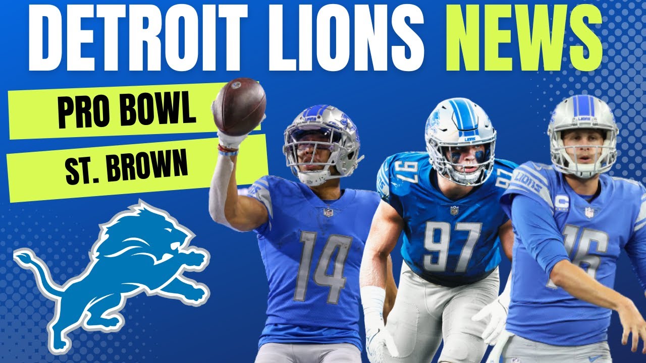 Detroit Lions News: Amon-Ra St. Brown Pro-Bowl Snub, Aidan Hutchinson Makes Pro-Bowl + Injury News Detroit Lions News: Amon-Ra St. Brown Pro-Bowl Snub, Aidan Hutchinson Makes Pro-Bowl + Injury News