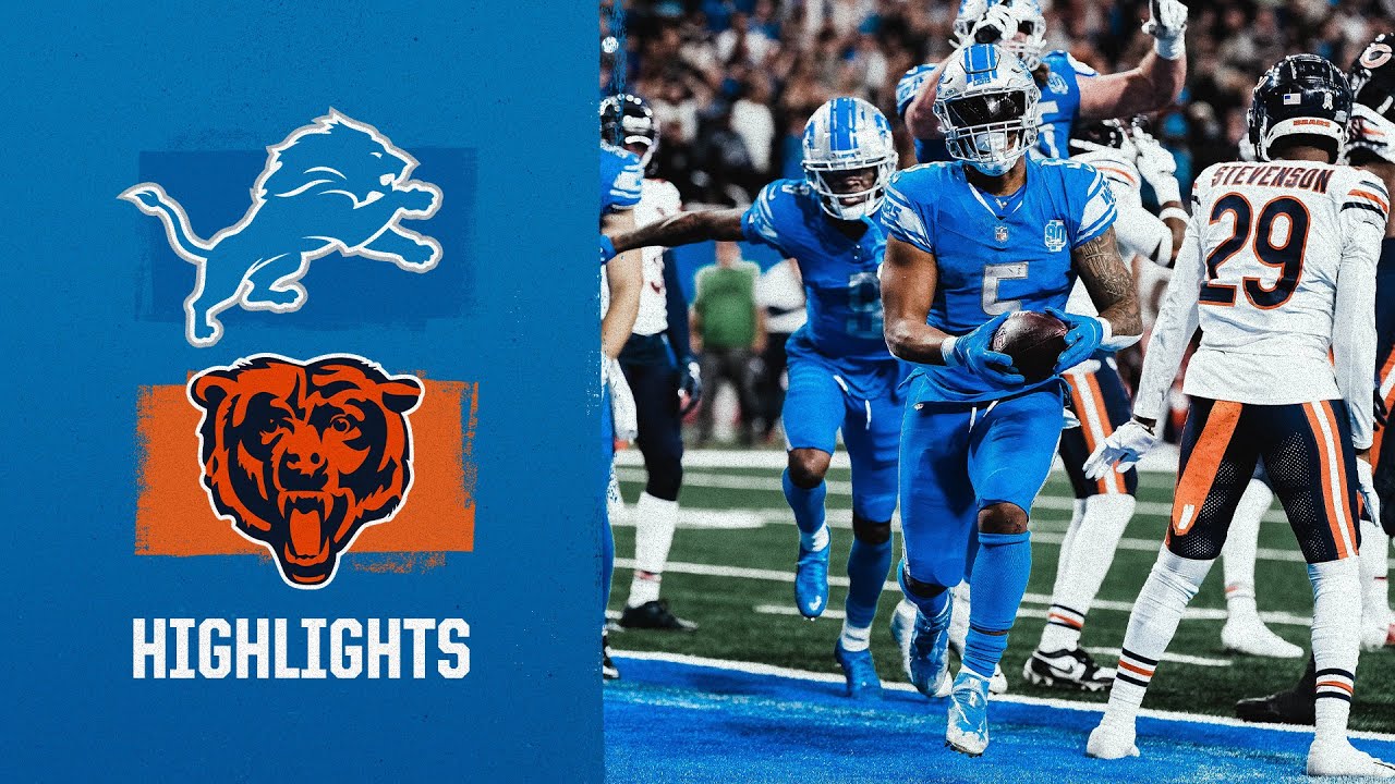 Lions win COMEBACK THRILLER over the Bears | 2023 Week 11 Game Highlights Lions win COMEBACK THRILLER over the Bears | 2023 Week 11 Game Highlights