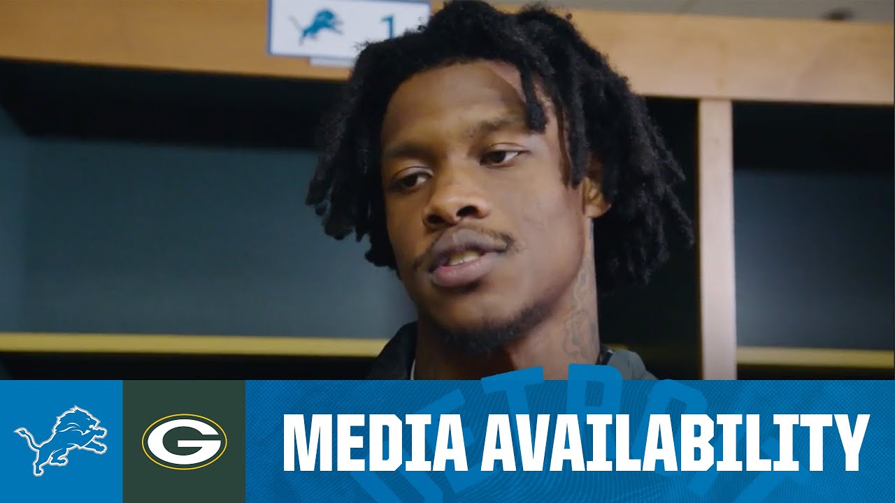 Detroit Lions players meet with the media | 2025 NFL Regular Season week 1: Lions at Packers Detroit Lions players meet with the media | 2025 NFL Regular Season week 1: Lions at Packers