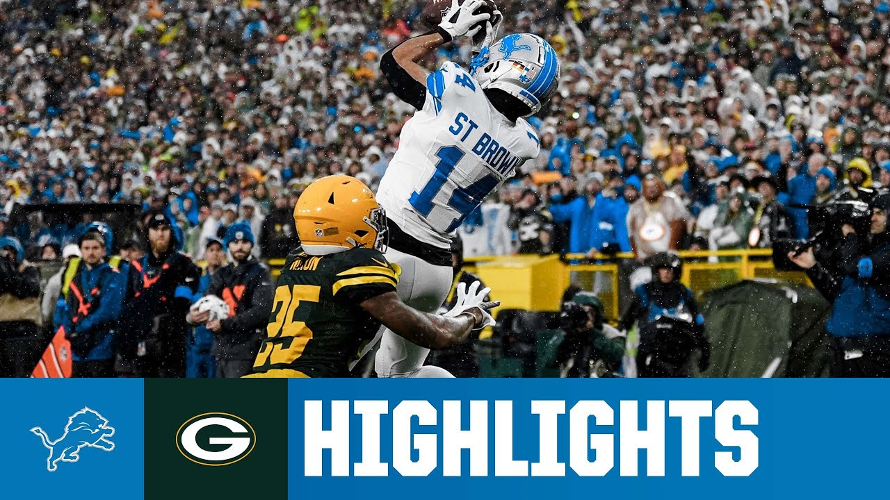 Detroit earns GRITTY divisional win on the road in Green Bay | Lions at Packers Week 9 Highlights Detroit earns GRITTY divisional win on the road in Green Bay | Lions at Packers Week 9 Highlights