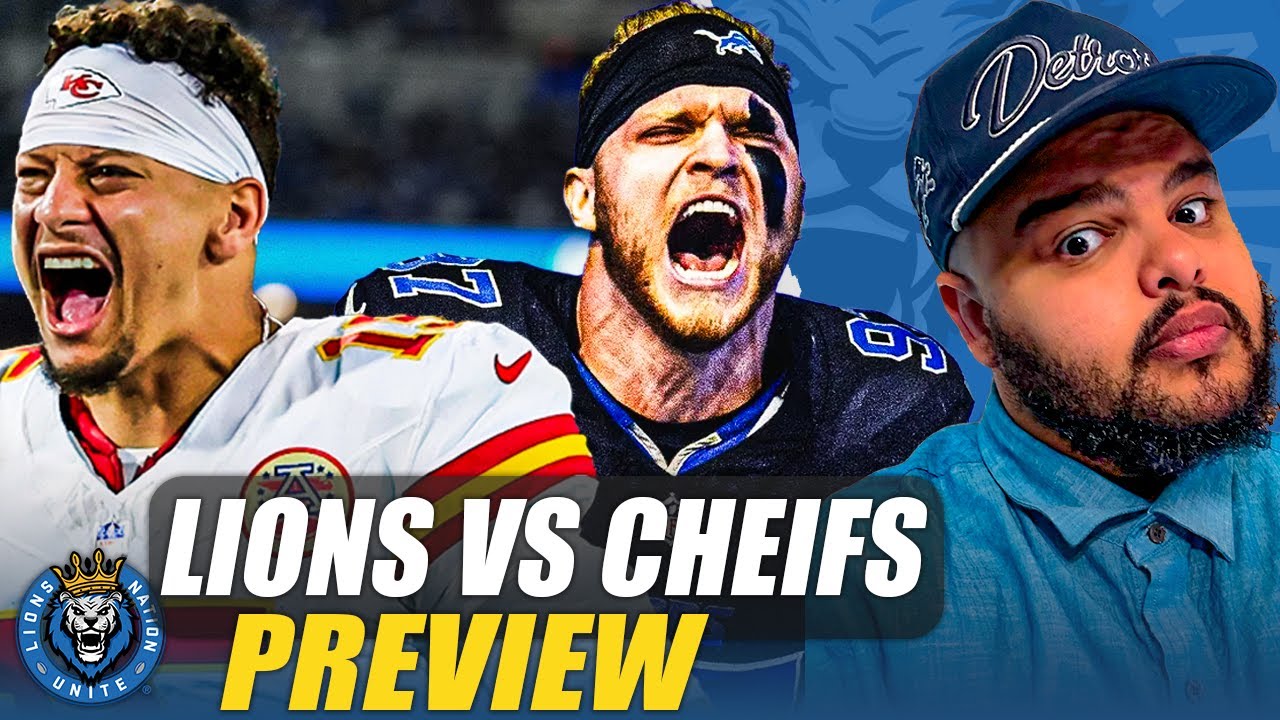 Detroit Lions vs Kansas City Chiefs Preview & Injury Report | Sunday Night Football Detroit Lions vs Kansas City Chiefs Preview & Injury Report | Sunday Night Football