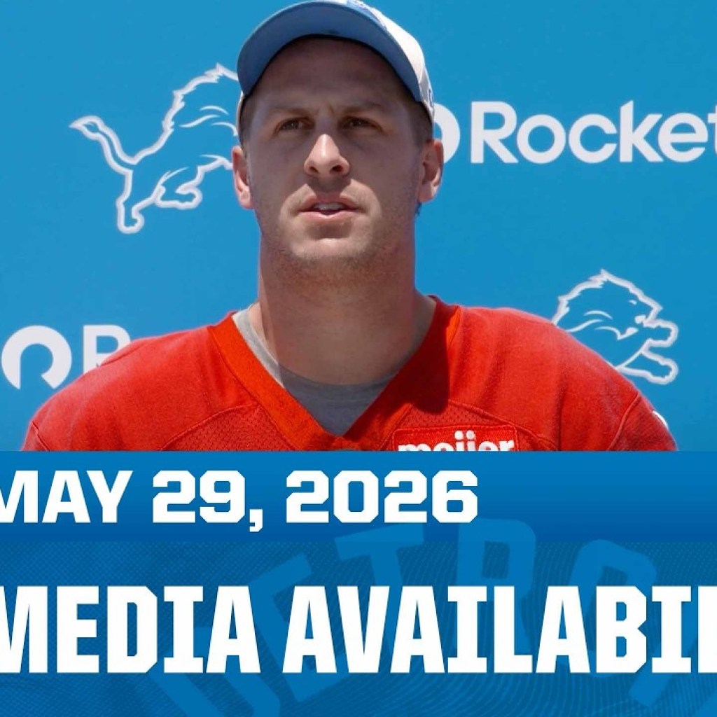 Detroit Lions players meet with the media | May 29, 2026 Detroit Lions players meet with the media | May 29, 2026