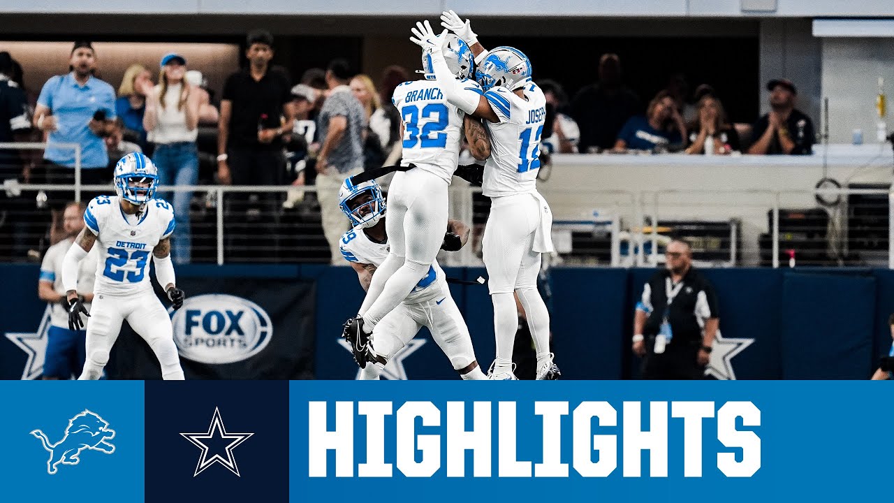 Detroit’s defense FORCES 5 turnovers in 47-9 win over Dallas | Lions vs. Cowboys Week 6 highlights Detroit’s defense FORCES 5 turnovers in 47-9 win over Dallas | Lions vs. Cowboys Week 6 highlights