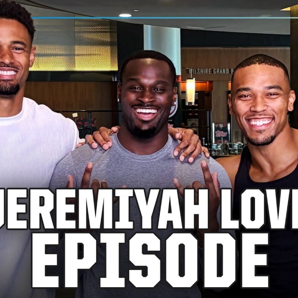 Jeremiyah Love on getting drafted 3rd overall, growing up in the “trenches” of St. Louis, and more! Jeremiyah Love on getting drafted 3rd overall, growing up in the “trenches” of St. Louis, and more!