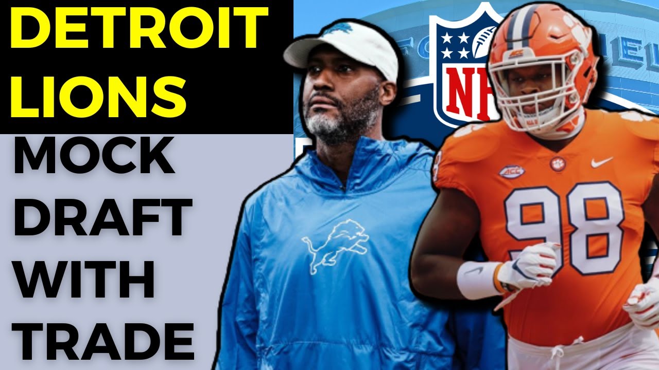 Detroit Lions Mock Draft With Trade With Chargers Ft. Myles Murphy & Kelee Ringo Detroit Lions Mock Draft With Trade With Chargers Ft. Myles Murphy & Kelee Ringo