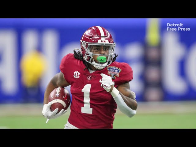 Meet RB Jahmyr Gibbs, the Lions’ top 2023 draft pick Meet RB Jahmyr Gibbs, the Lions’ top 2023 draft pick