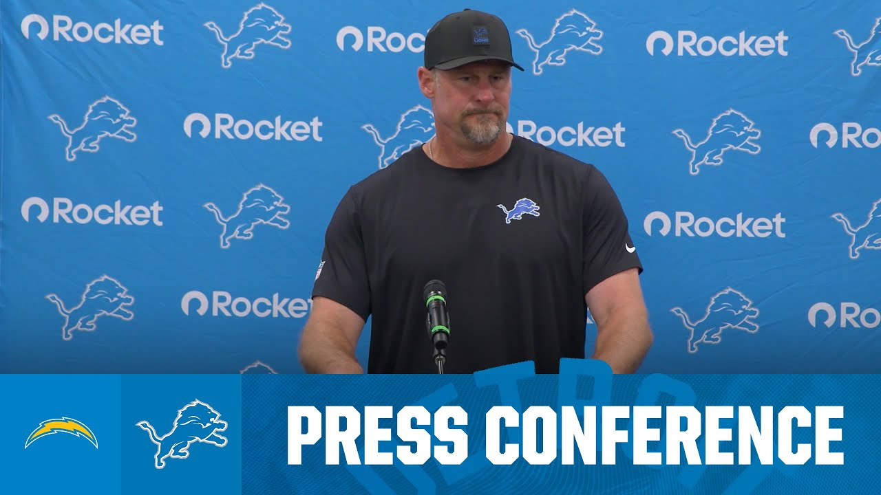 Dan Campbell postgame media availability | 2025 Hall of Fame Game Dan Campbell postgame media availability | 2025 Hall of Fame Game