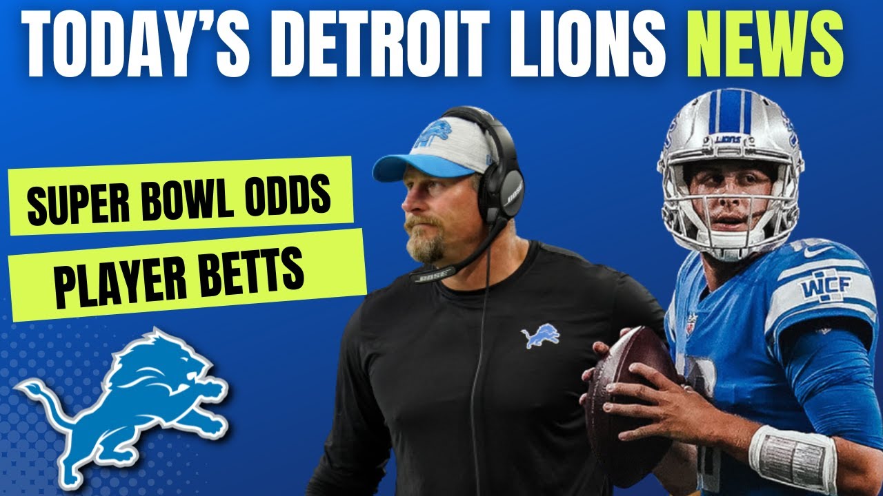 Detroit Lions News: Lions Super Bowl Odds Are GREAT, Aidan Hutchinson Defensive Player Of The Year? Detroit Lions News: Lions Super Bowl Odds Are GREAT, Aidan Hutchinson Defensive Player Of The Year?