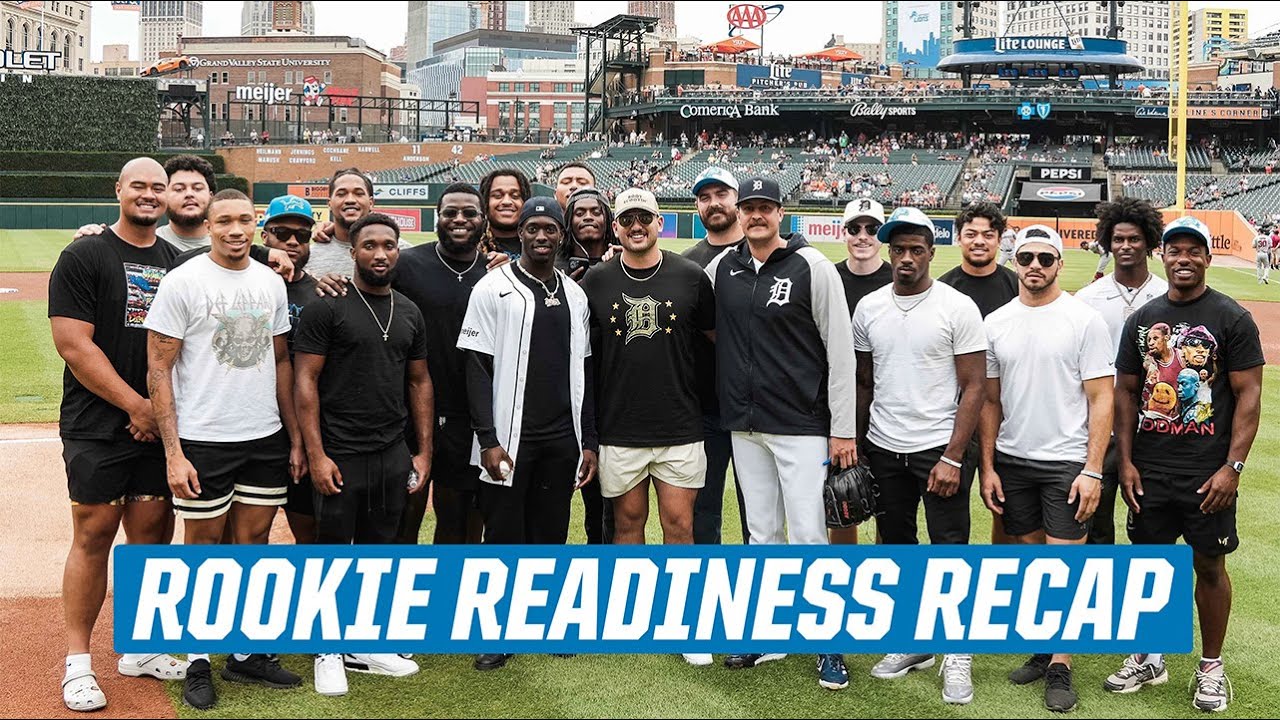 Detroit Lions rookie readiness recap Detroit Lions rookie readiness recap