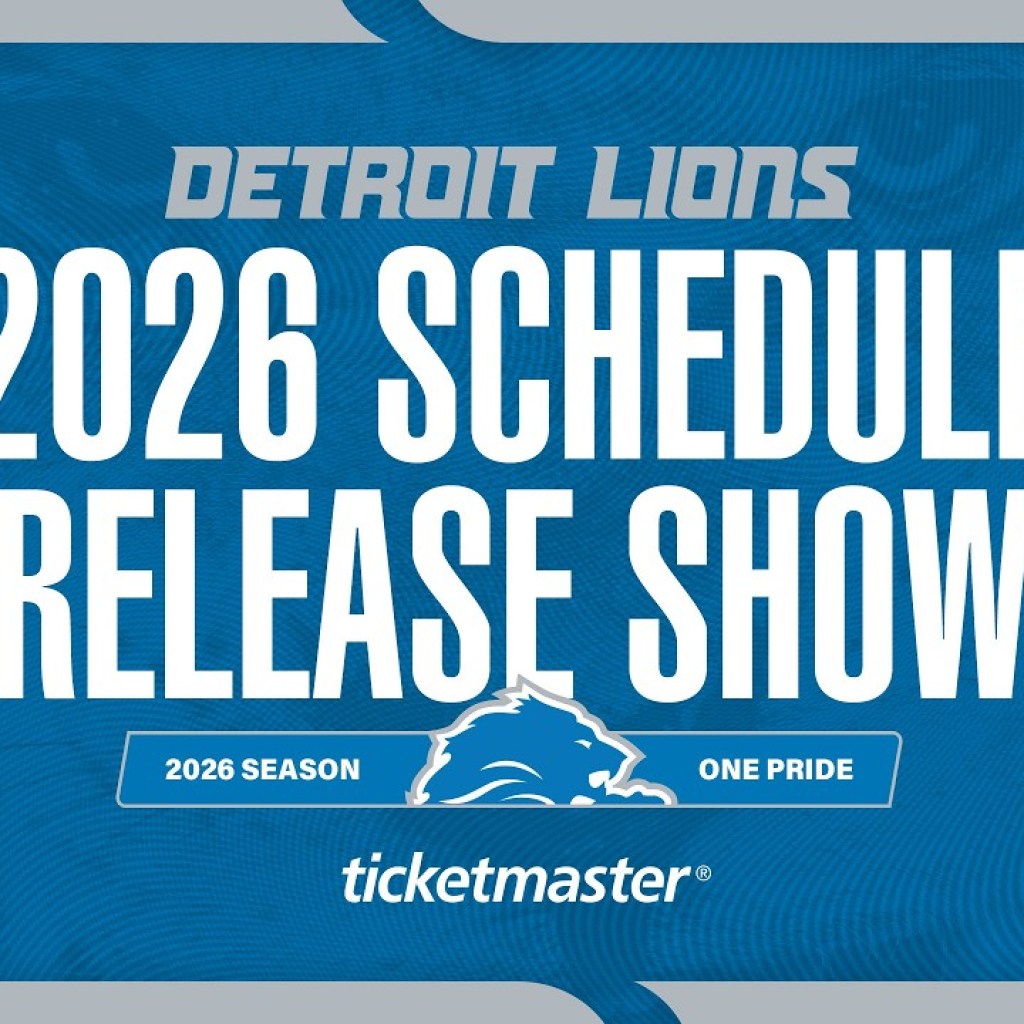 Detroit Lions 2026 Schedule Release Show Detroit Lions 2026 Schedule Release Show