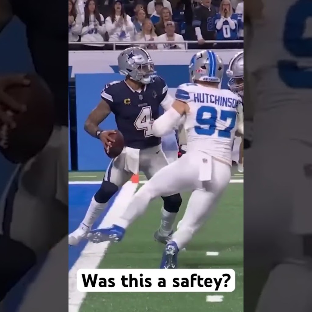 Did the refs STEAL a safety from Jack Campbell and the Detroit Lions? #onepride #nfl Did the refs STEAL a safety from Jack Campbell and the Detroit Lions? #onepride #nfl