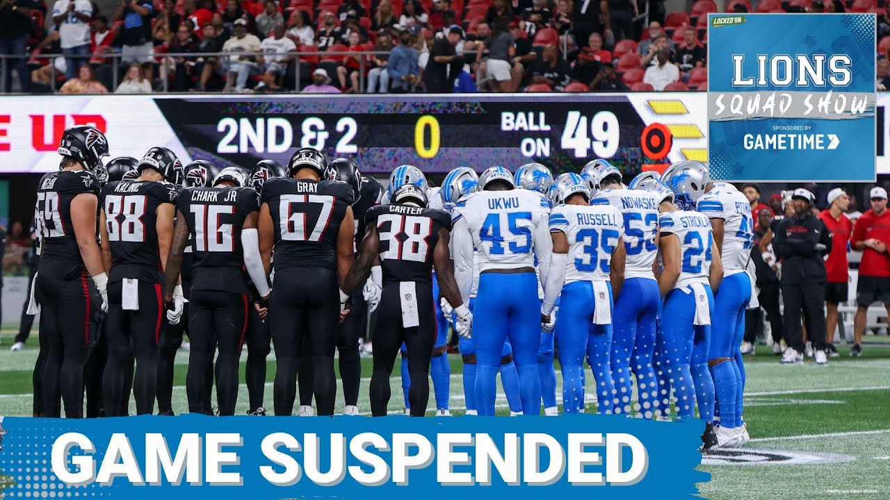 LIONS SQUAD SHOW: SCARY! Morice Norris Jr. Suffers Horrific Injury, Lions Falcons Game Suspended LIONS SQUAD SHOW: SCARY! Morice Norris Jr. Suffers Horrific Injury, Lions Falcons Game Suspended