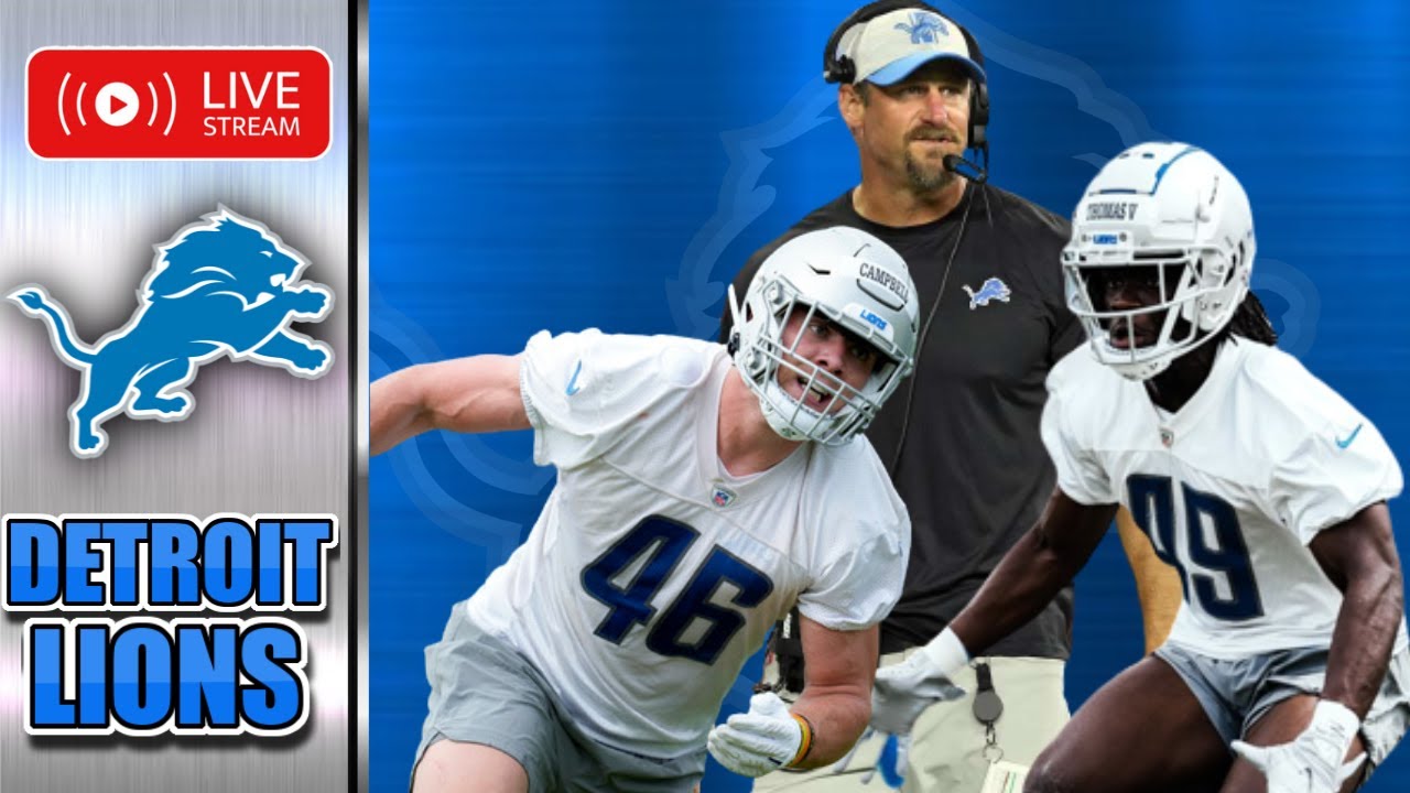 Detroit Lions Livestream: Lions Rookie Minicamp Observations & Breakdown Detroit Lions Livestream: Lions Rookie Minicamp Observations & Breakdown